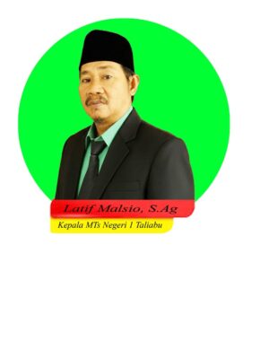 Sambutan Kepala MTs N 1 Taliabu